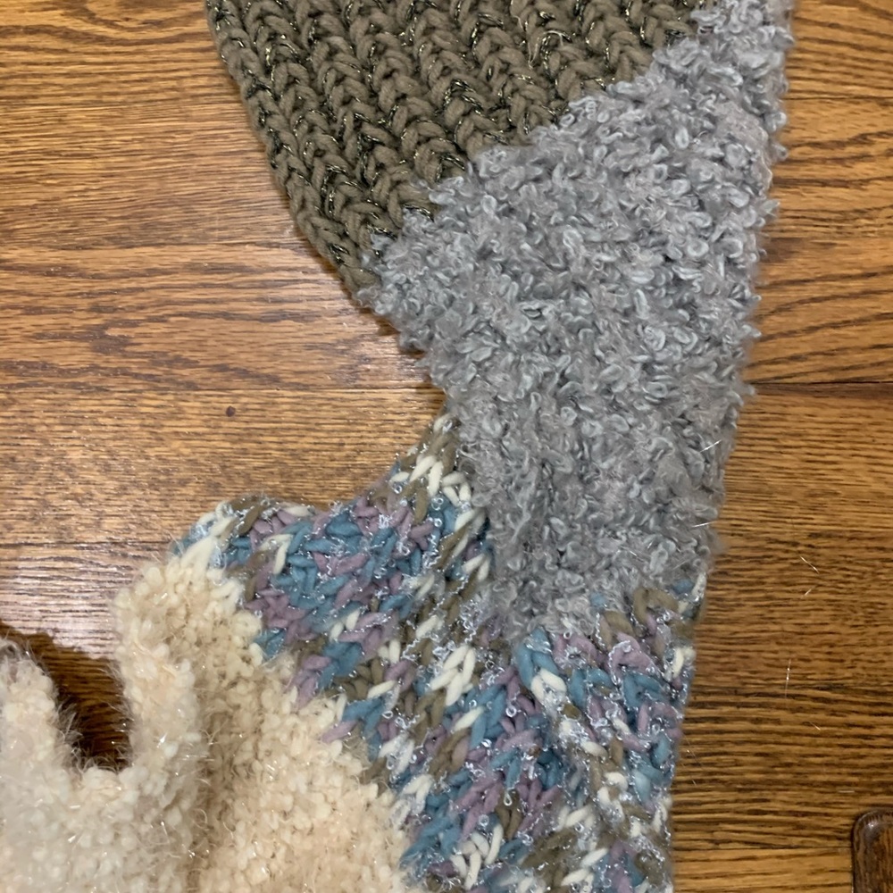Chunky multi patterned infinity scarf - Picture 3 of 4